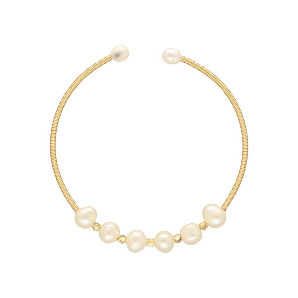 Rumi Pearl Bracelet For Women (Adjustable)